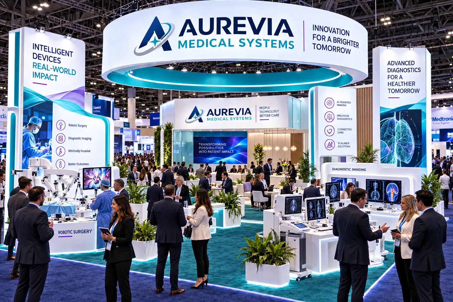 Advanced Medical Device Custom booth option
