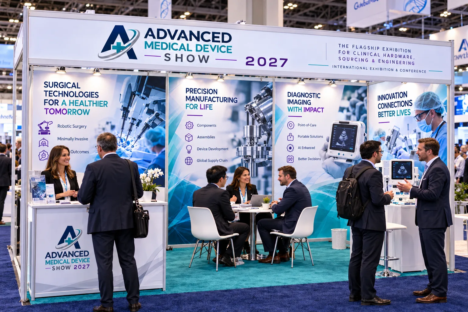 Advanced Medical Device Ready-built booth option