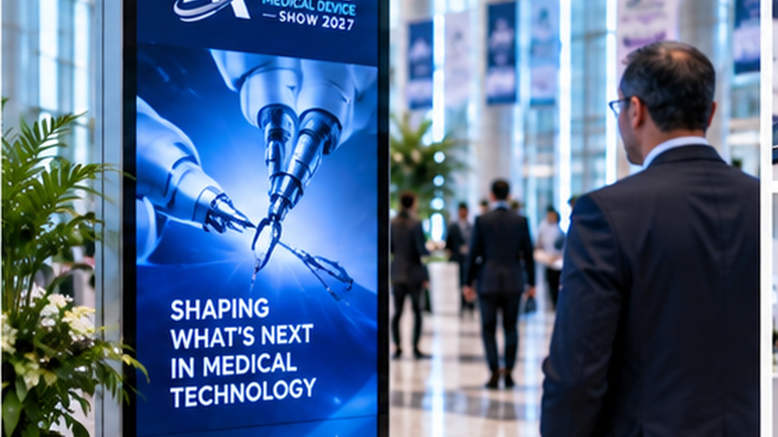 Advanced Medical Device Show 2027 digital sponsorship illustration