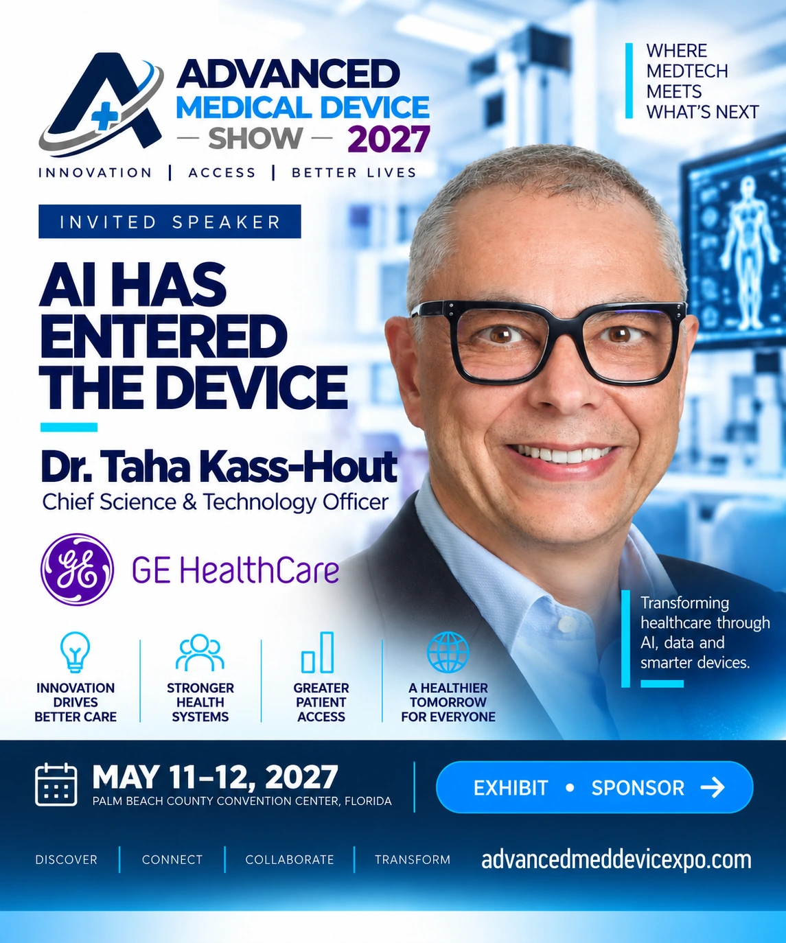 Dr. Taha Kass-Hout — Chief Science & Technology Officer, GE HealthCare